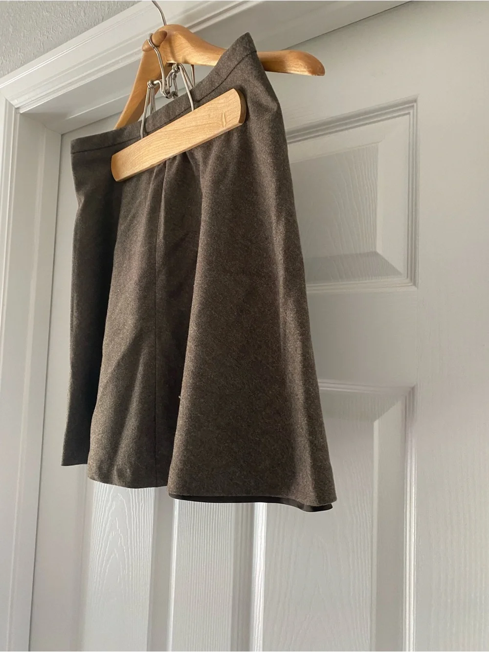 Vintage 90s J Crew Merino Wool Mini Skirt
